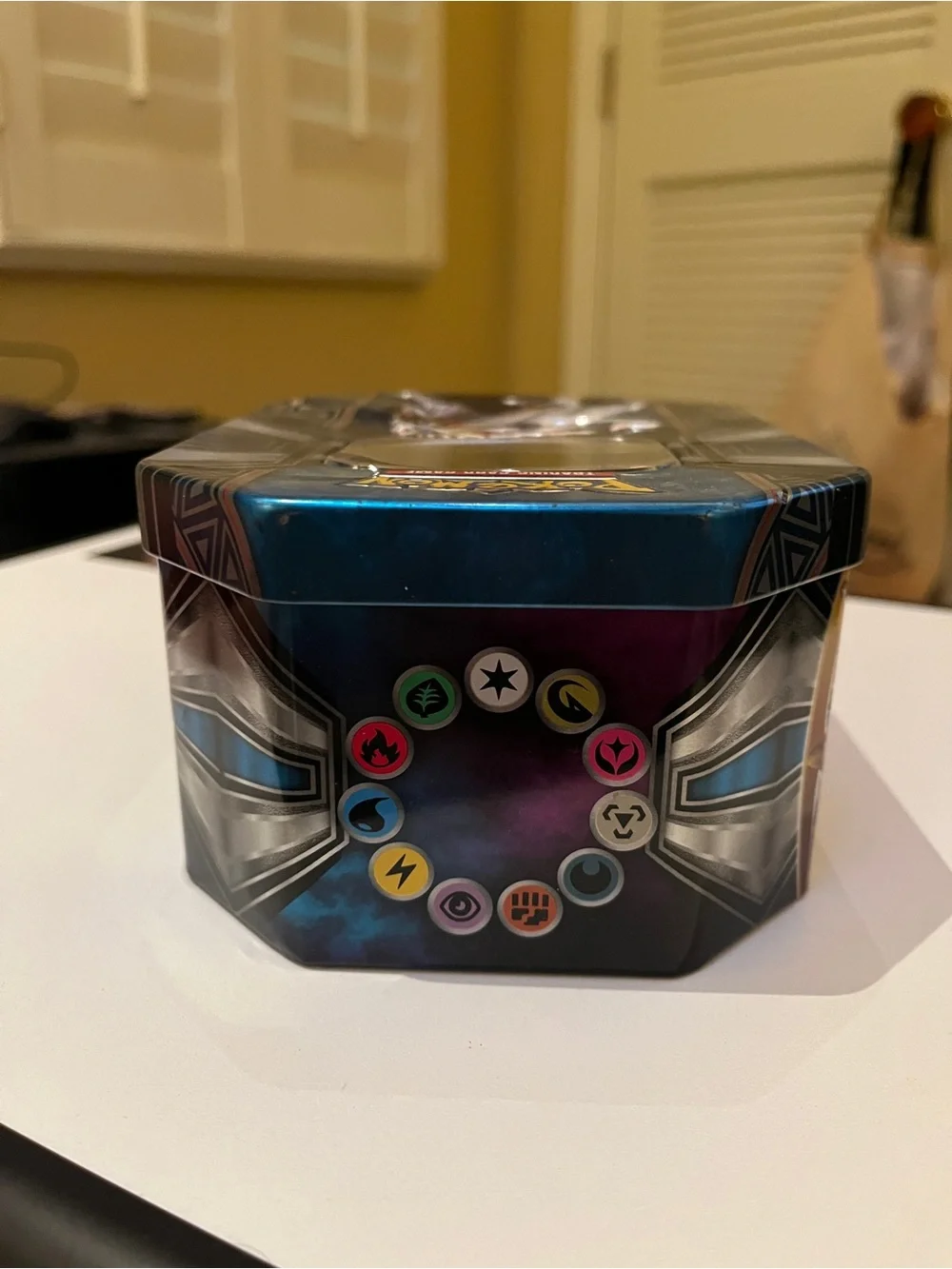 Pokemon Trading Card Game Tin Legend of Alola Solgaleo GX Empty No Cards 2017